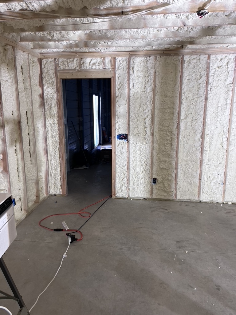 use open cell to dampen sound from other areas